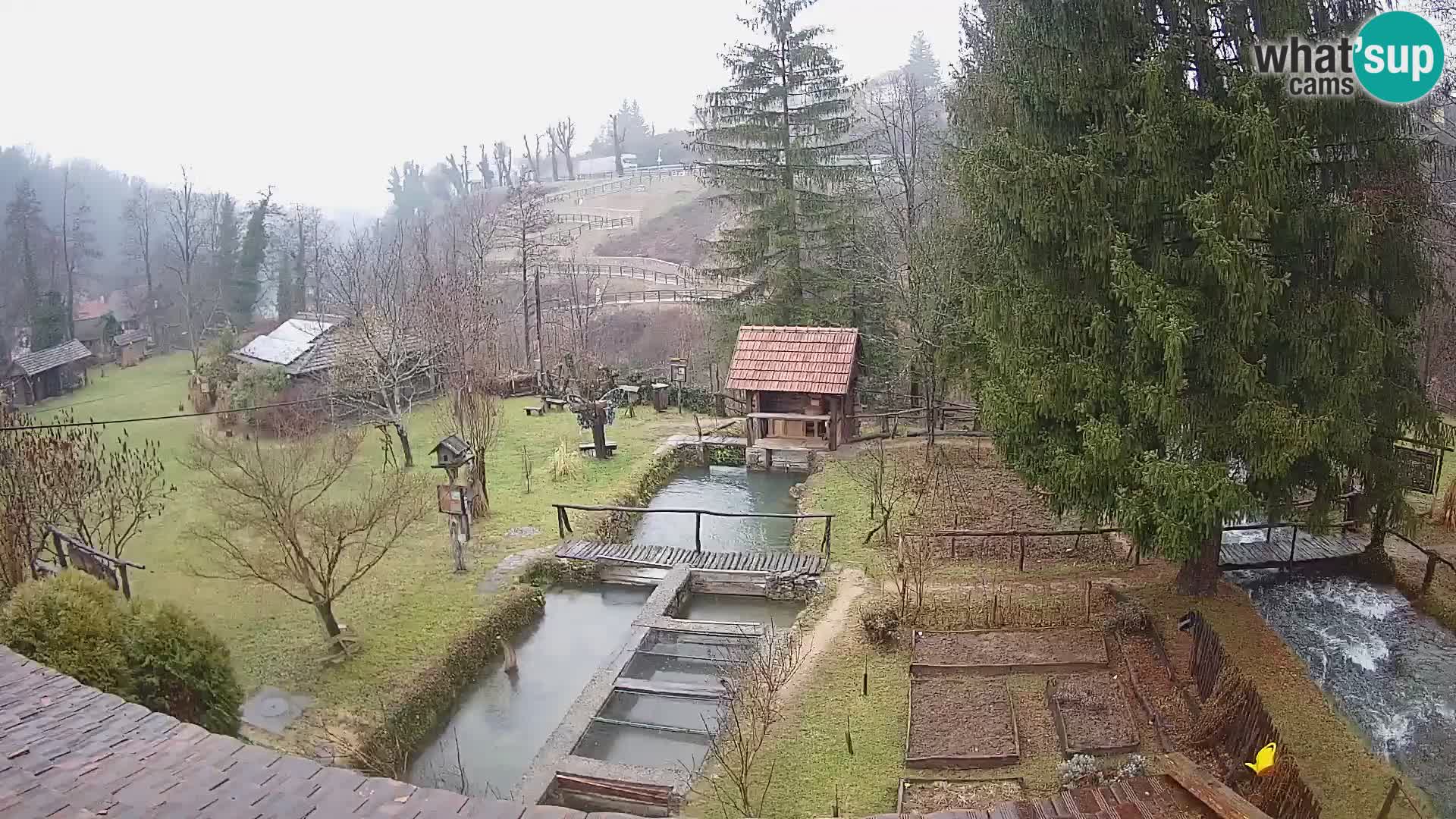 Live-Webcam Rastoke – Fluss Slunjčica – Kroatien