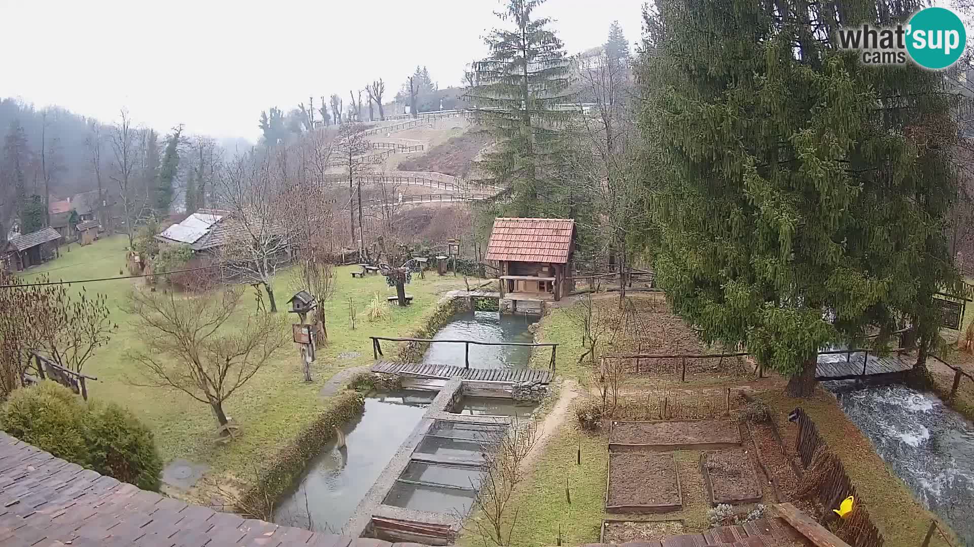 Live webcam Rastoke – fiume Slunjčica – Croazia