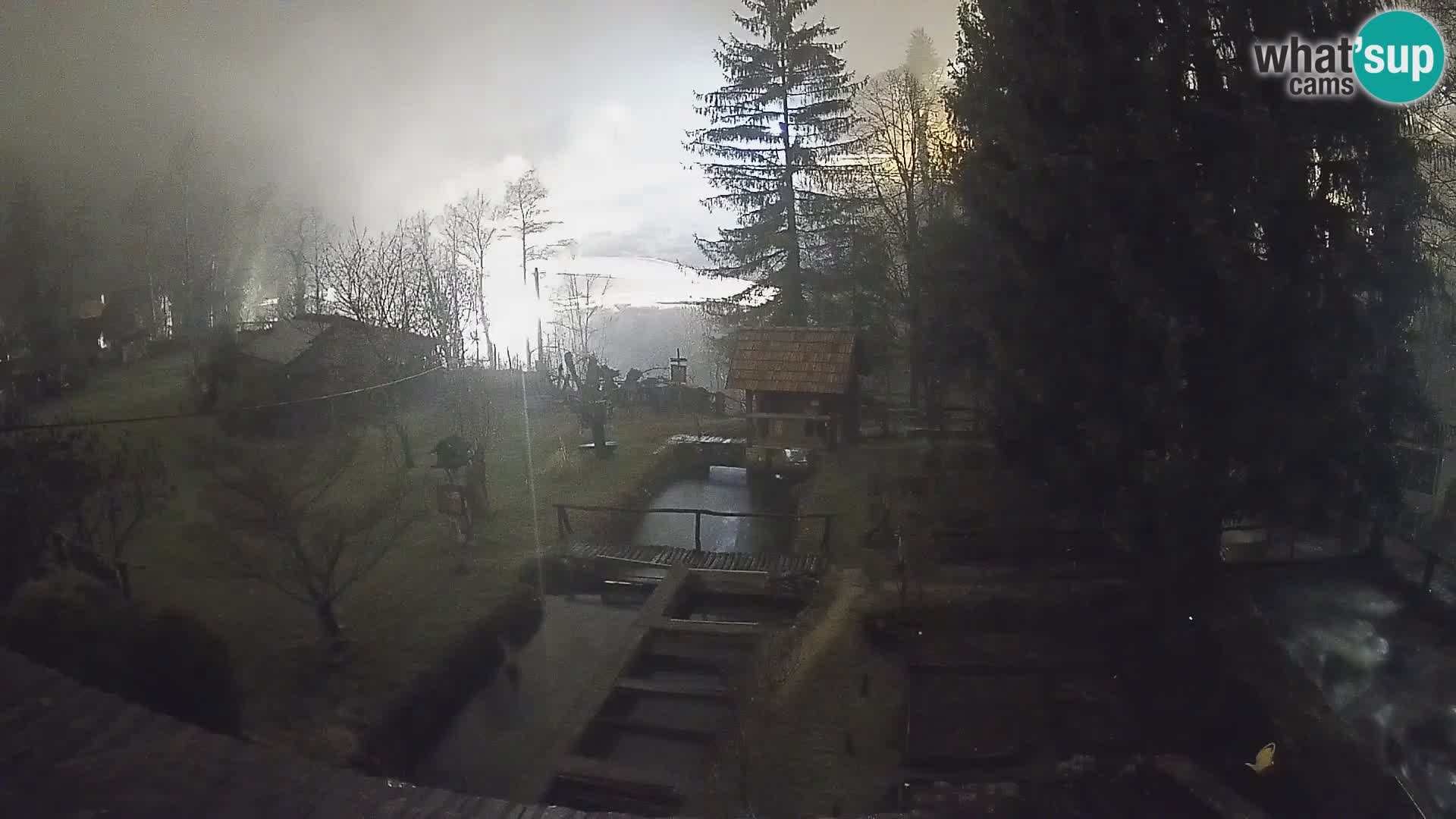 Live webcam Rastoke – fiume Slunjčica – Croazia