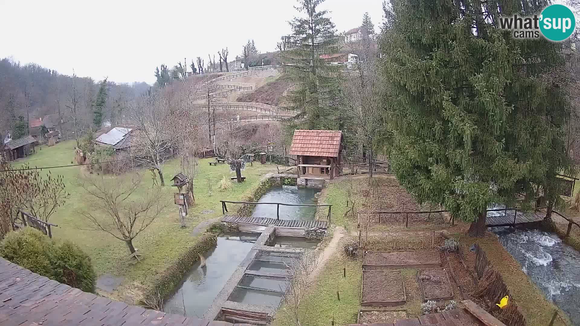 Live webcam Rastoke – fiume Slunjčica – Croazia