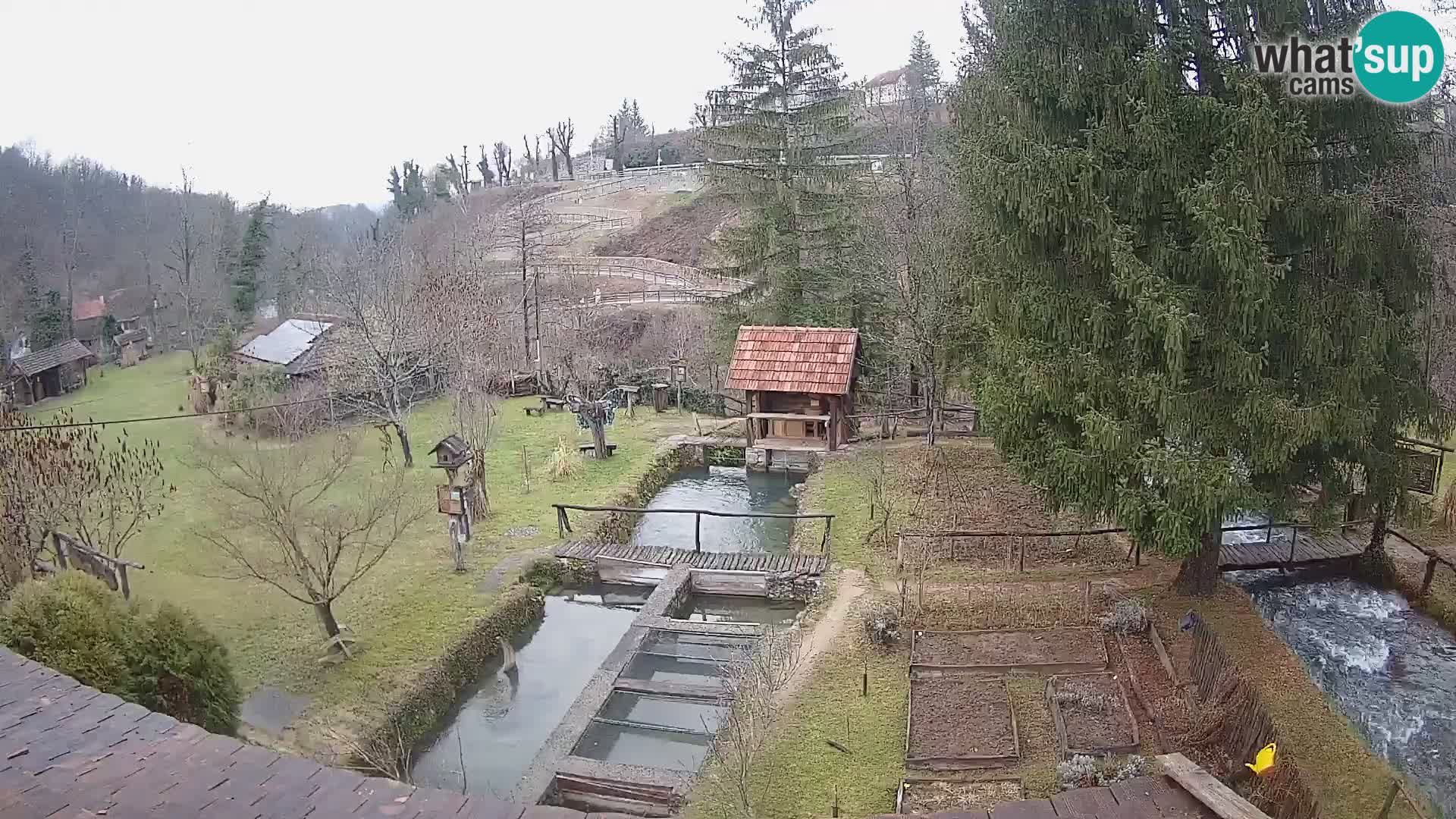 Live webcam Rastoke – fiume Slunjčica – Croazia