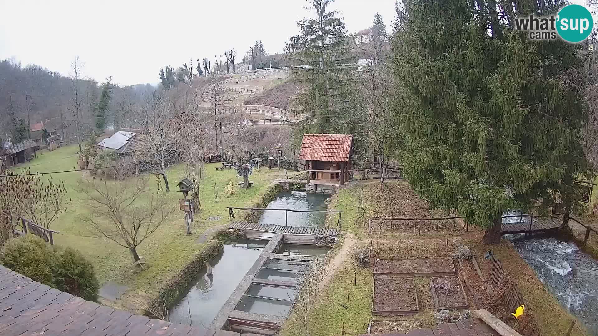 Live webcam Rastoke – fiume Slunjčica – Croazia