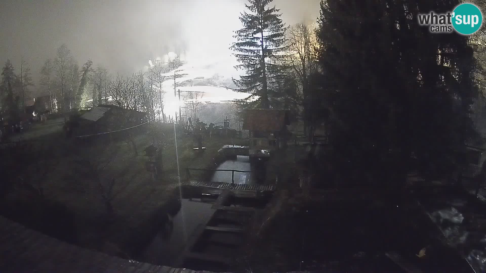 Live webcam Rastoke – river Slunjčica – Croatia