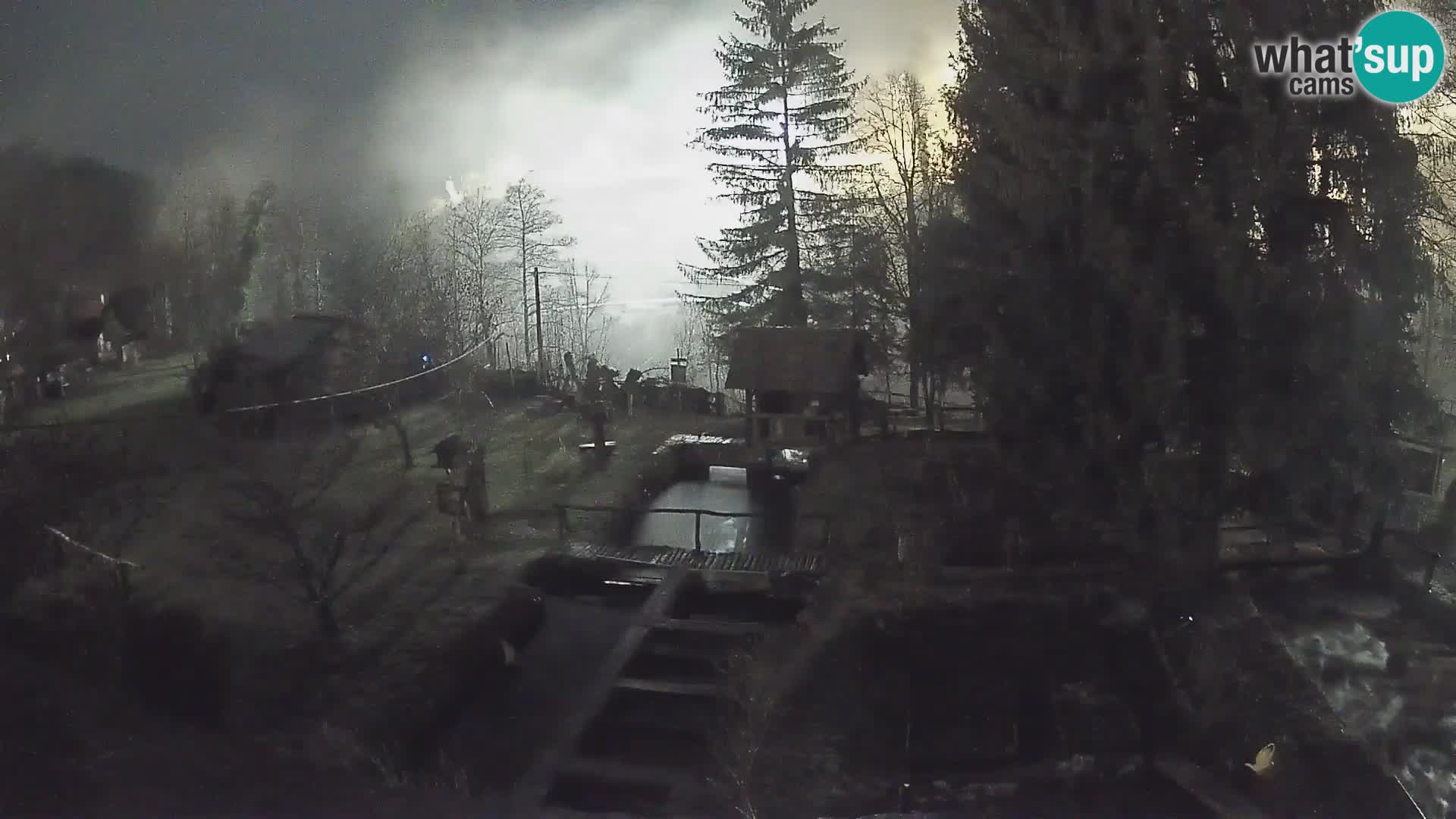 Webcam en direct Rastoke – rivière Slunjčica – Croatie