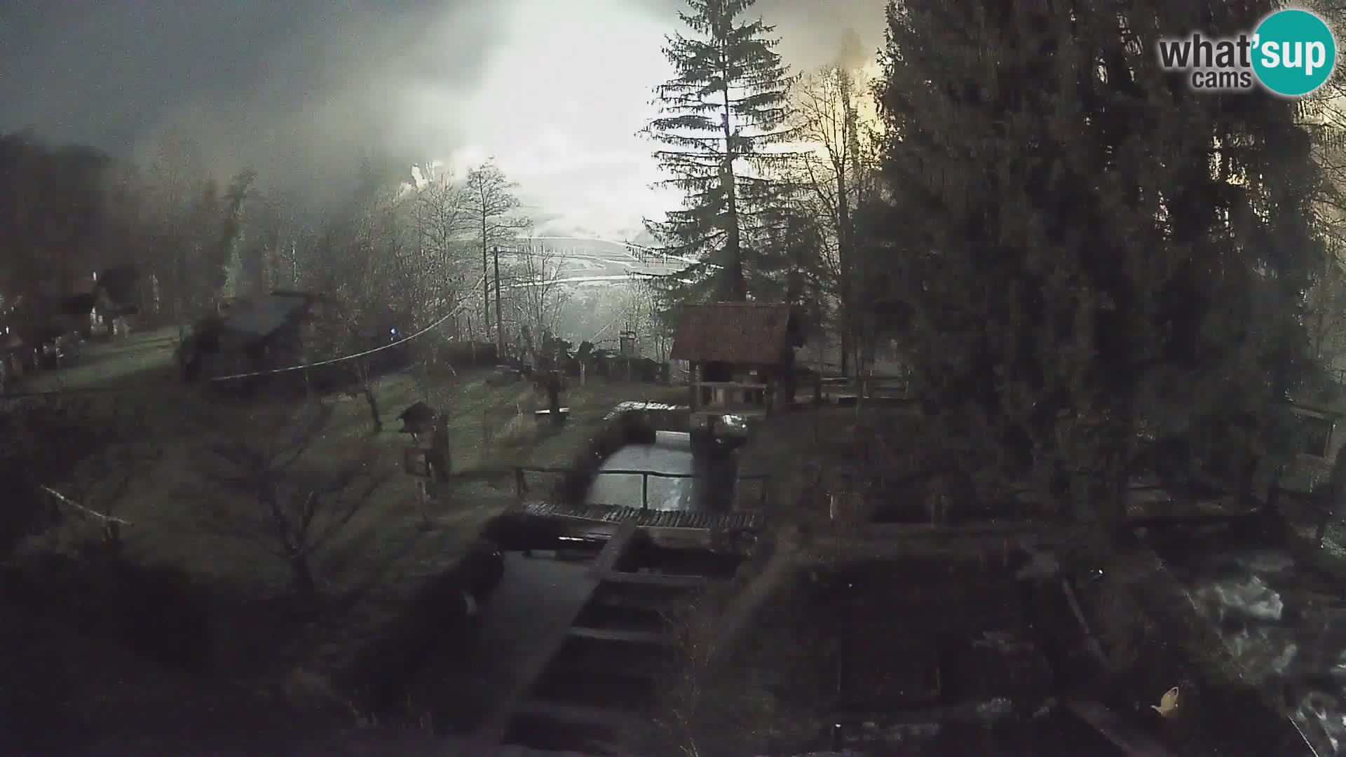 Cámara web en vivo Rastoke – río Slunjčica – Croacia