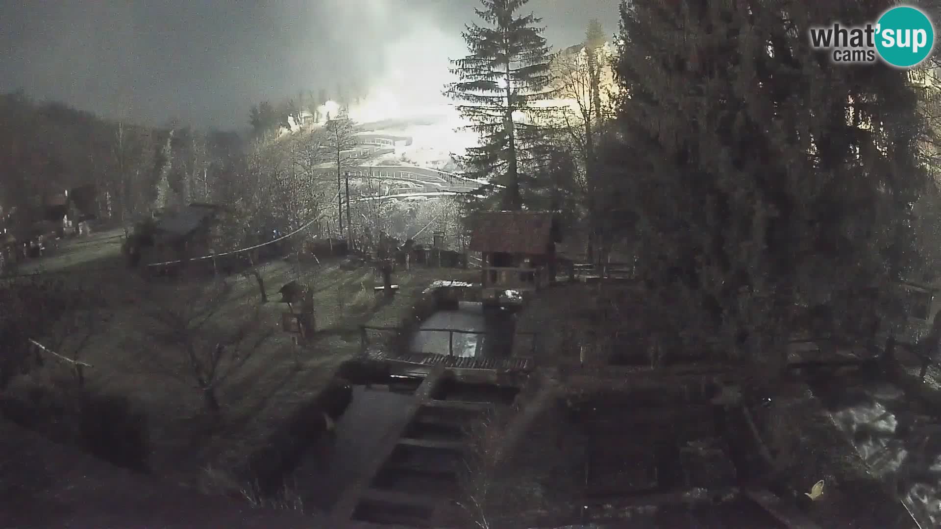 Spletna kamera v živo Rastoke – reka Slunjčica – Hrvaška