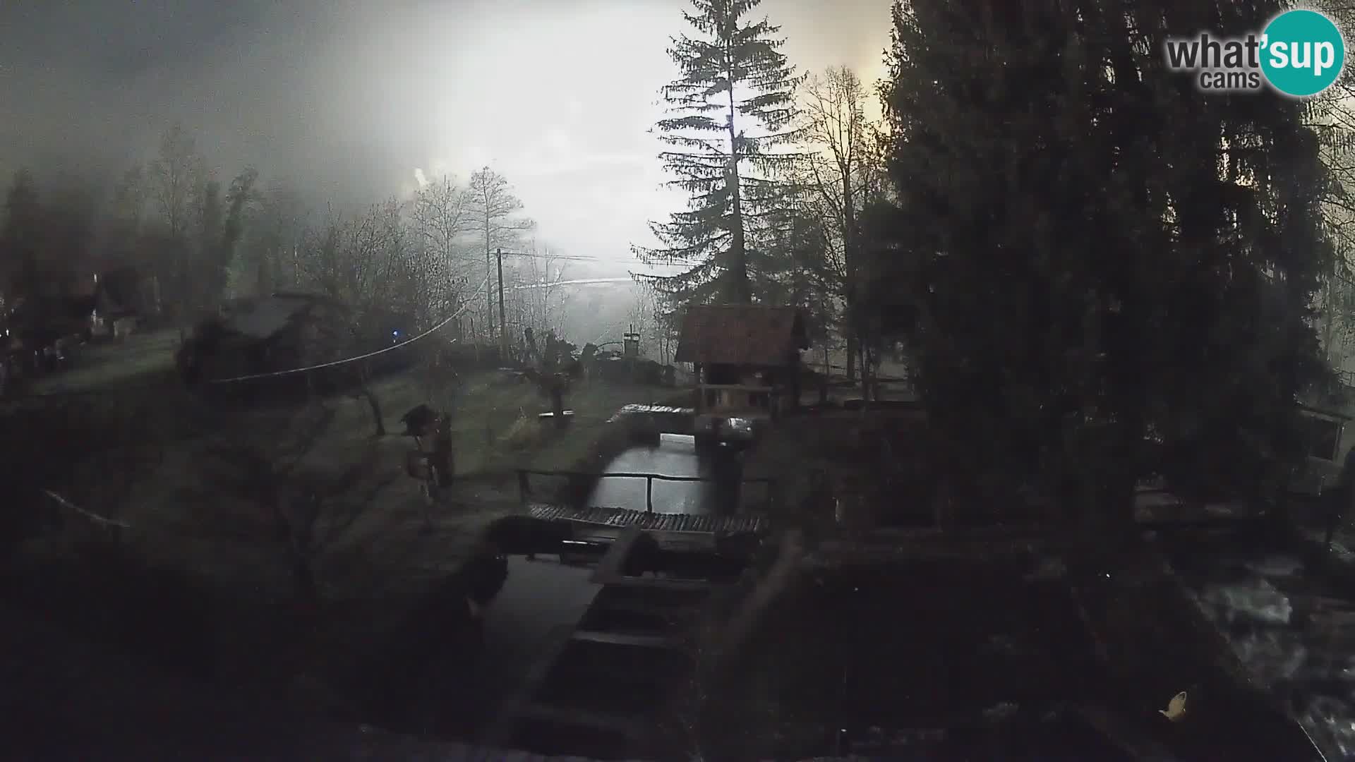 Webcam en direct Rastoke – rivière Slunjčica – Croatie