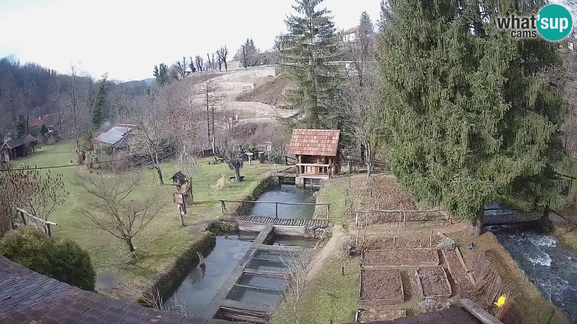 Live webcam Rastoke – fiume Slunjčica – Croazia