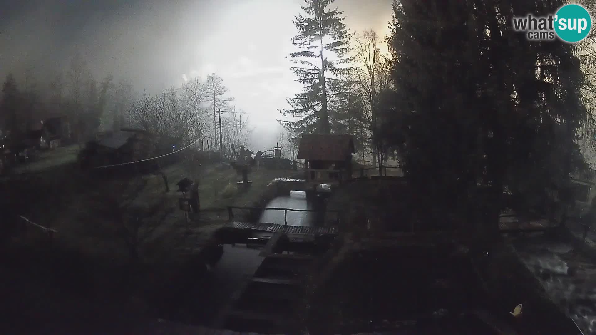 Cámara web en vivo Rastoke – río Slunjčica – Croacia