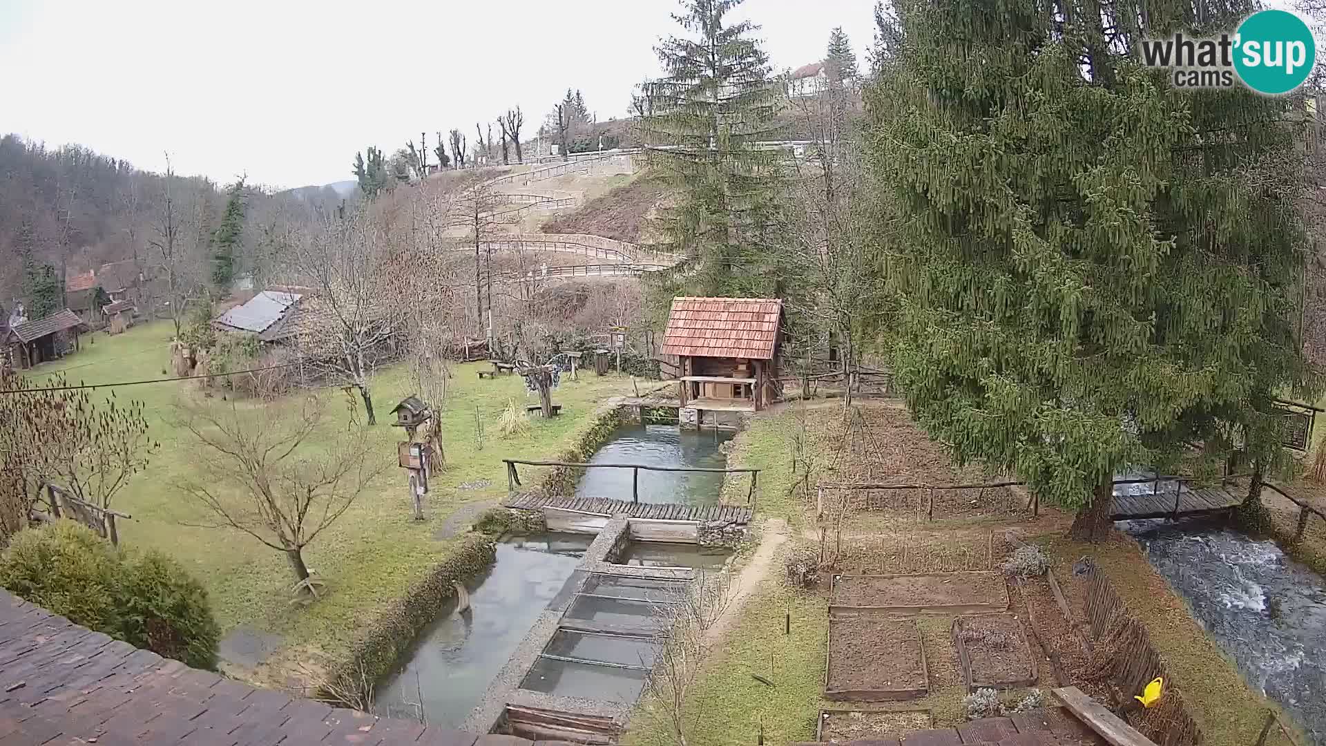 Live webcam Rastoke – fiume Slunjčica – Croazia