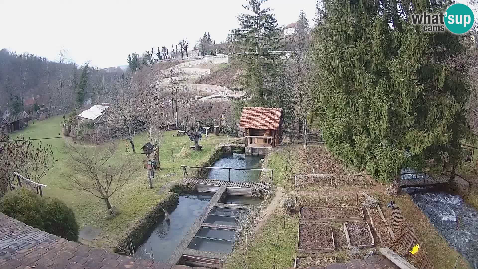 Live webcam Rastoke – fiume Slunjčica – Croazia