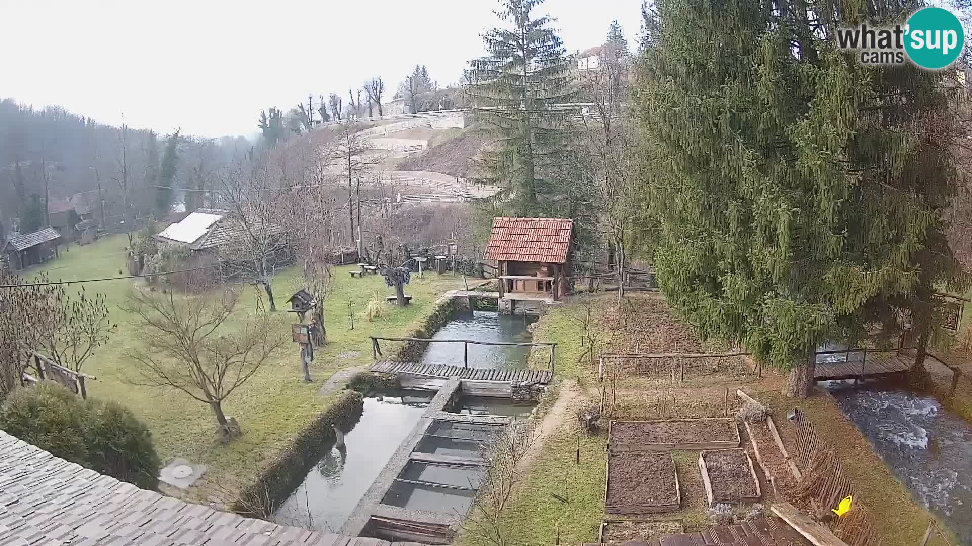 Live webcam Rastoke – fiume Slunjčica – Croazia