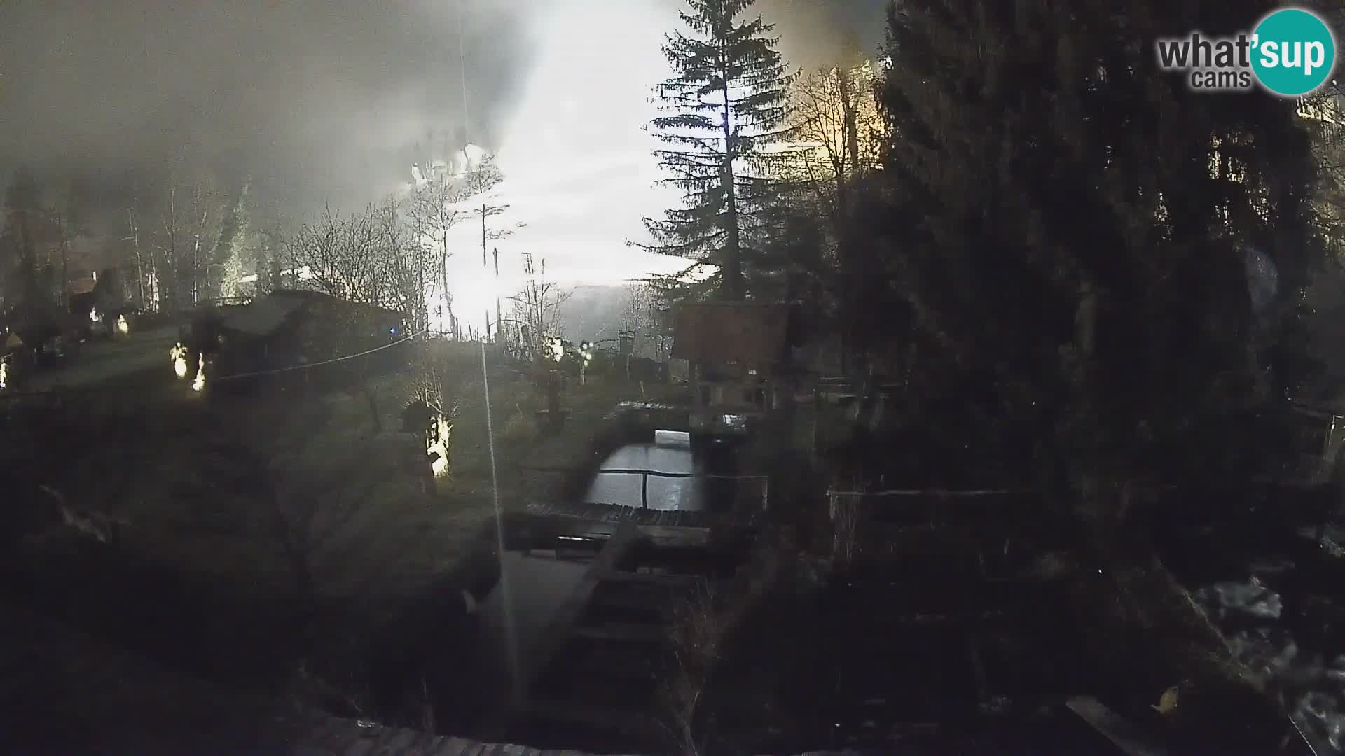 Cámara web en vivo Rastoke – río Slunjčica – Croacia