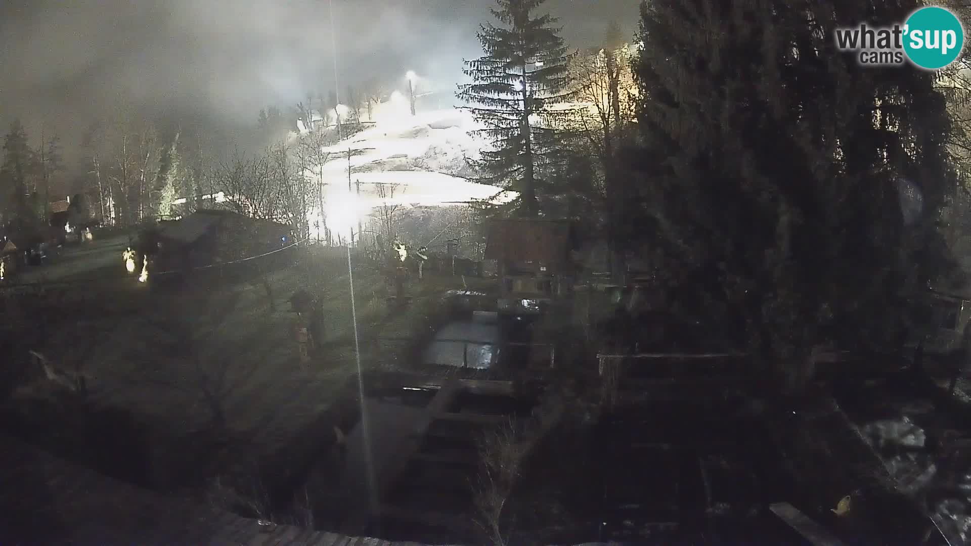 Spletna kamera v živo Rastoke – reka Slunjčica – Hrvaška