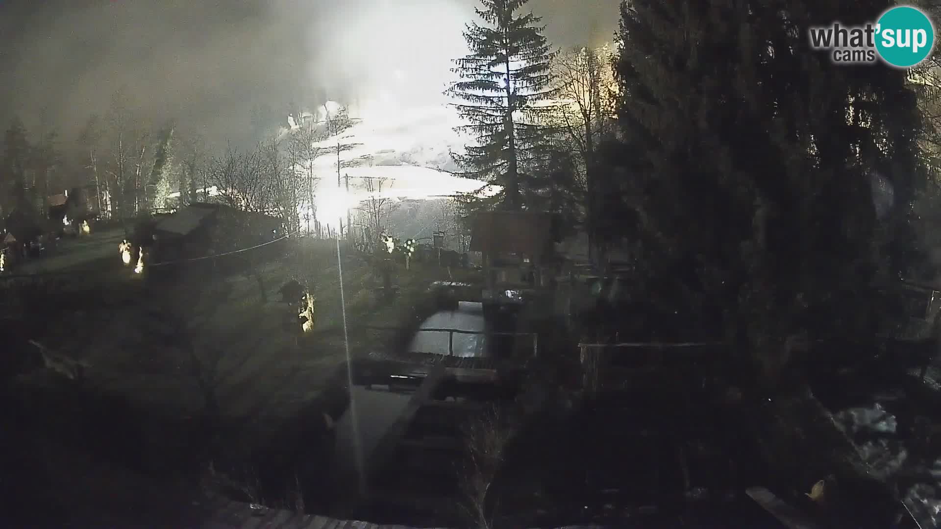 Spletna kamera v živo Rastoke – reka Slunjčica – Hrvaška