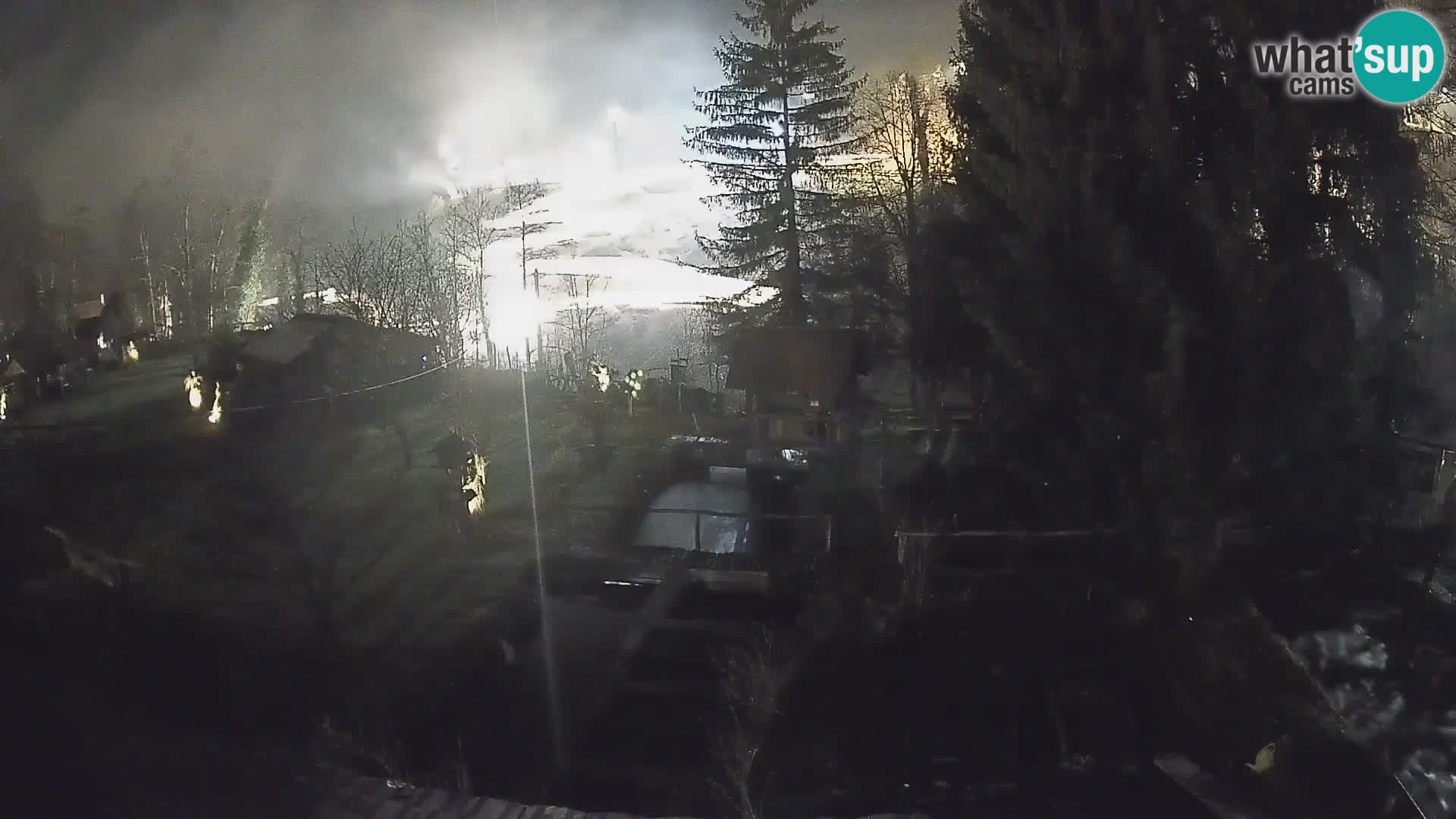 Spletna kamera v živo Rastoke – reka Slunjčica – Hrvaška