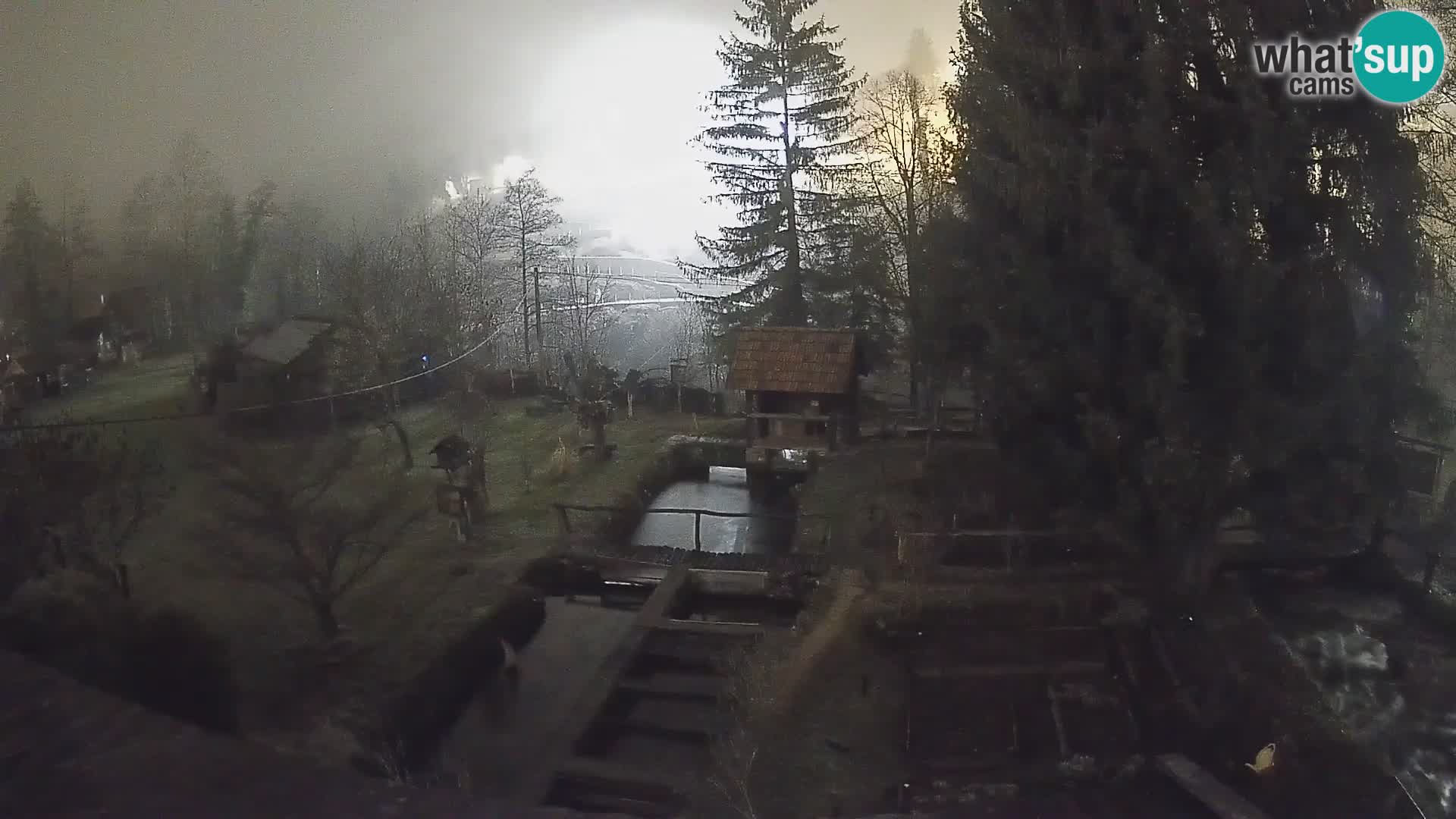 Cámara web en vivo Rastoke – río Slunjčica – Croacia