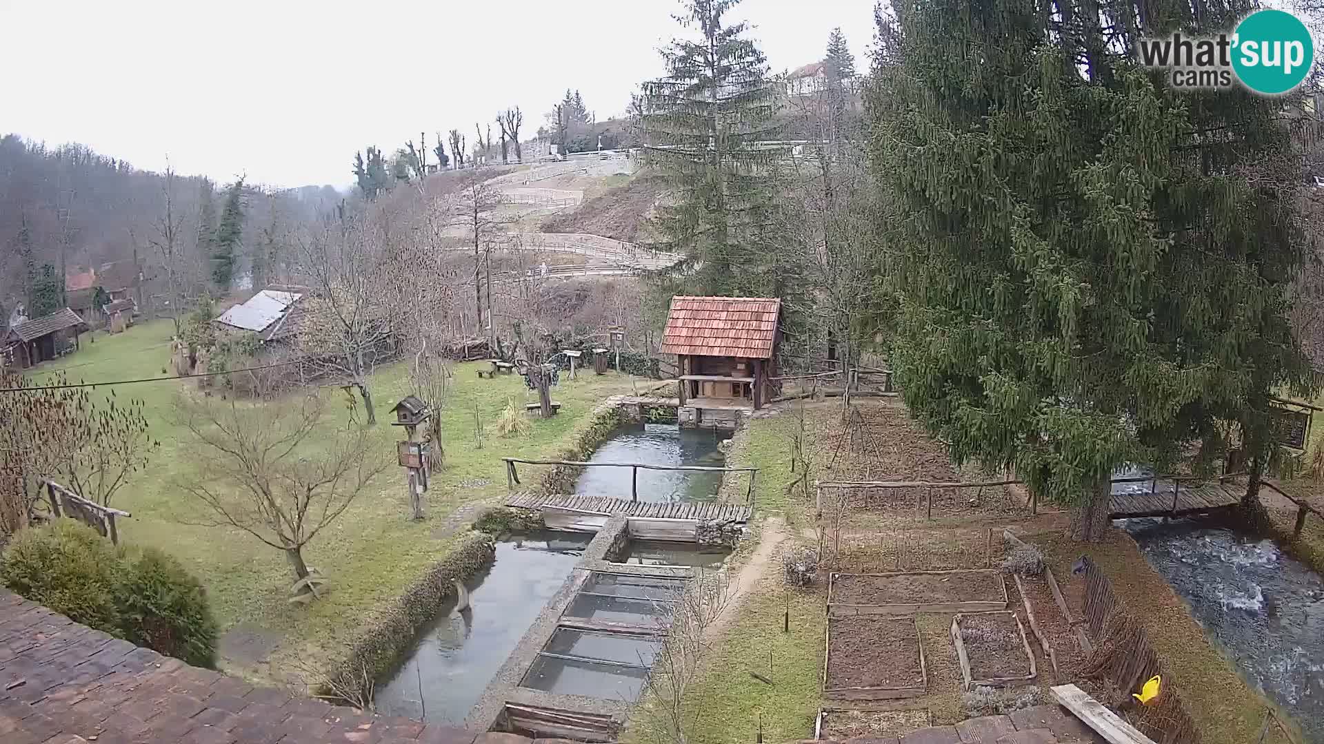 Webcam en direct Rastoke – rivière Slunjčica – Croatie