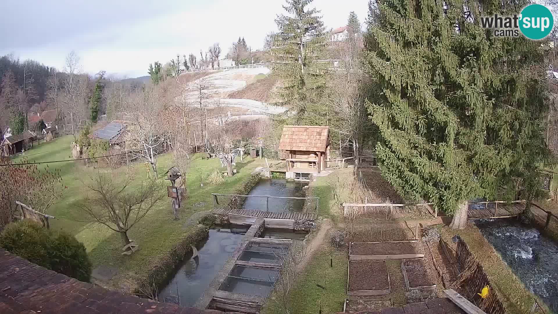 Live-Webcam Rastoke – Fluss Slunjčica – Kroatien