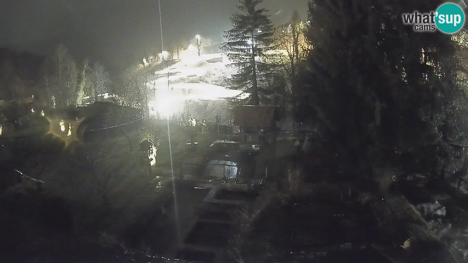 Spletna kamera v živo Rastoke – reka Slunjčica – Hrvaška