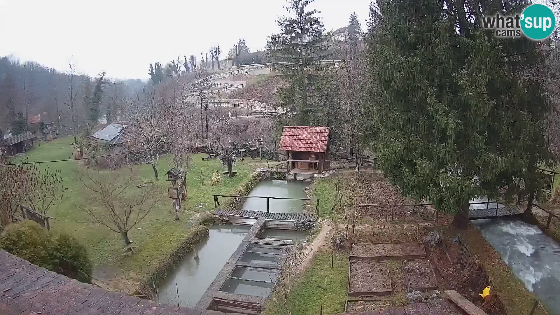Live webcam Rastoke – fiume Slunjčica – Croazia