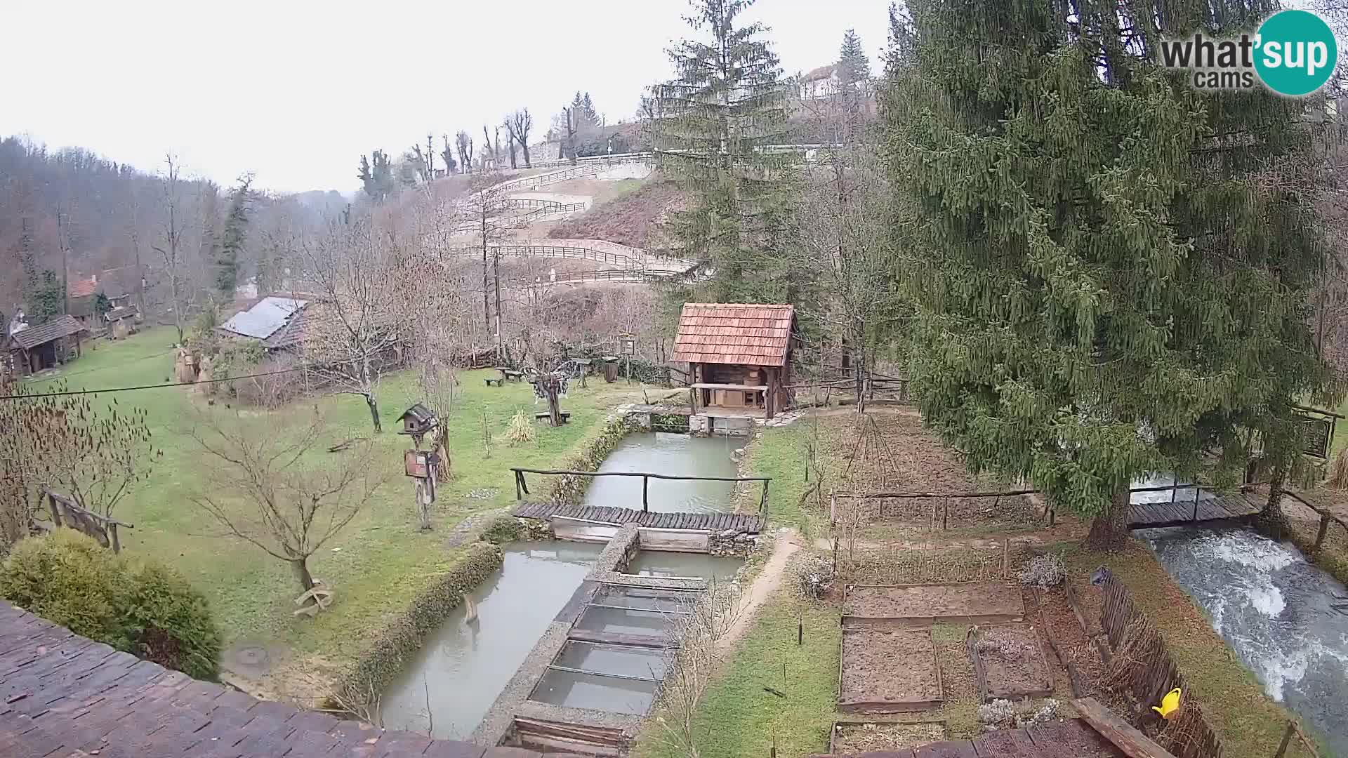 Live webcam Rastoke – fiume Slunjčica – Croazia