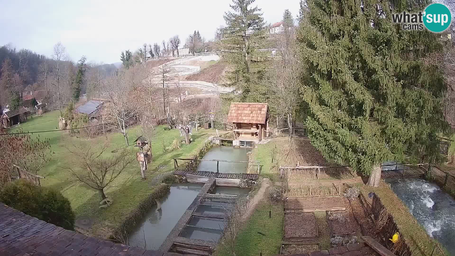 Live webcam Rastoke – fiume Slunjčica – Croazia