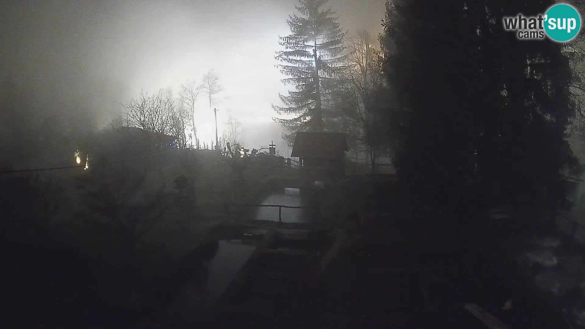 Spletna kamera v živo Rastoke – reka Slunjčica – Hrvaška