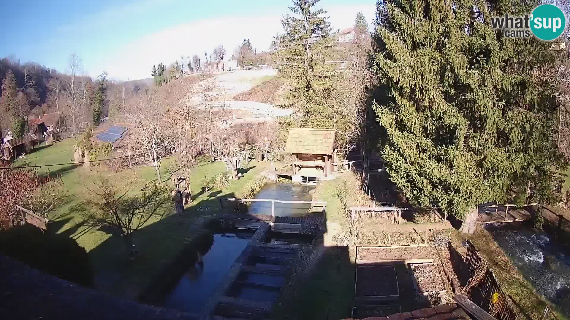 Live-Webcam Rastoke – Fluss Slunjčica – Kroatien