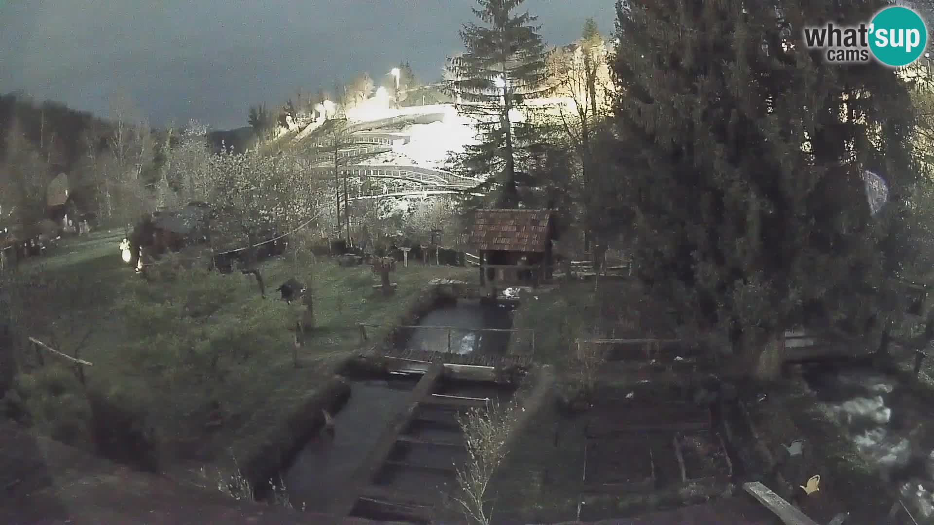 Webcam en direct Rastoke – rivière Slunjčica – Croatie