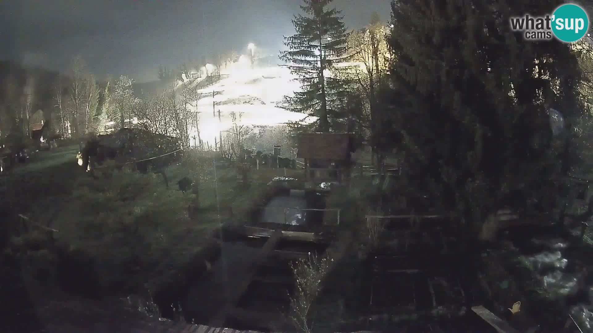 Spletna kamera v živo Rastoke – reka Slunjčica – Hrvaška