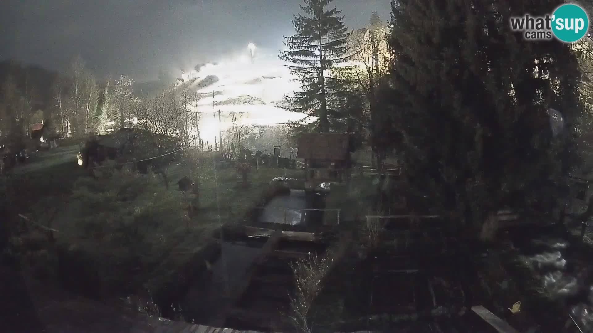 Live webcam Rastoke – river Slunjčica – Croatia