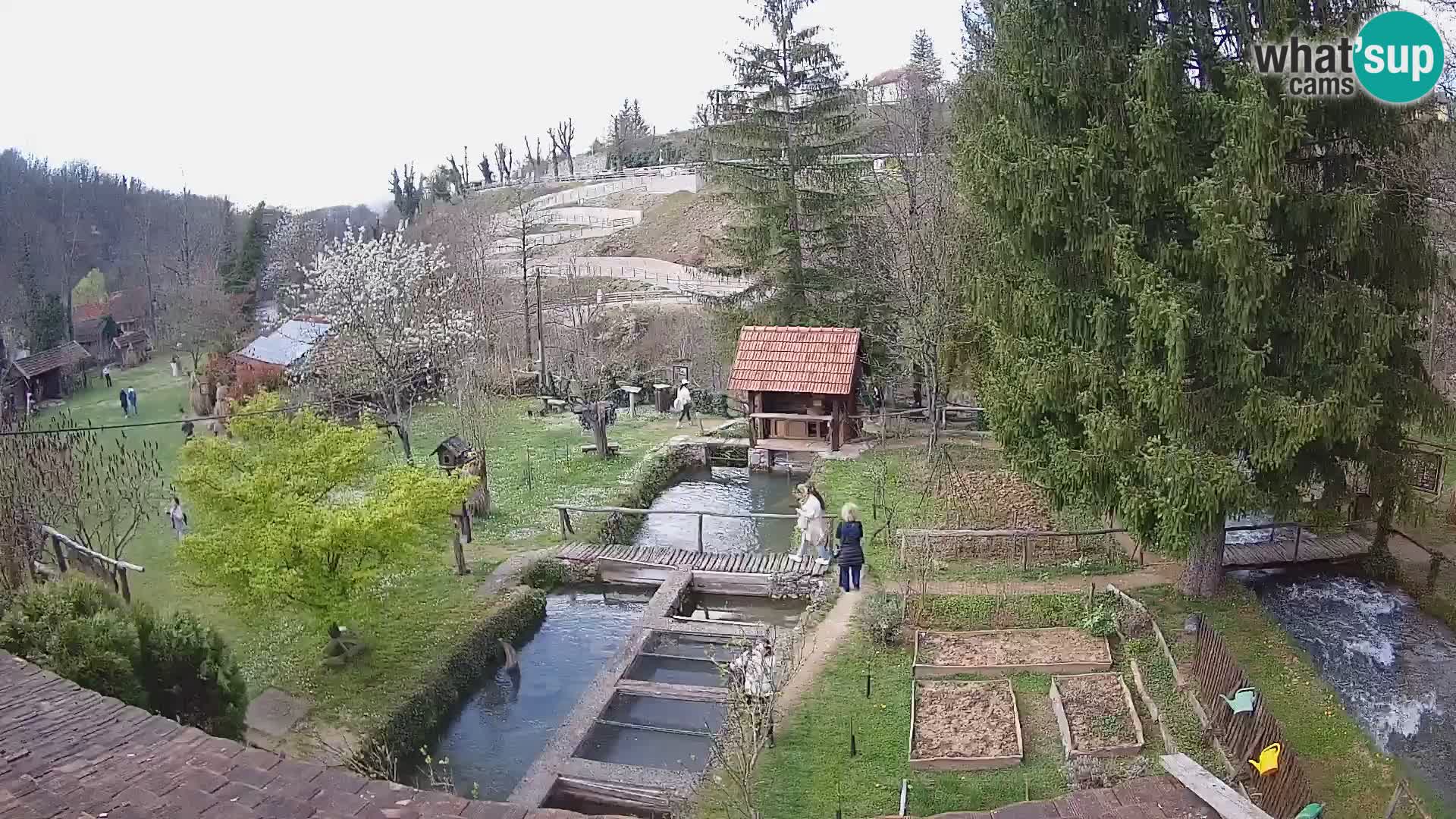 Live webcam Rastoke – fiume Slunjčica – Croazia