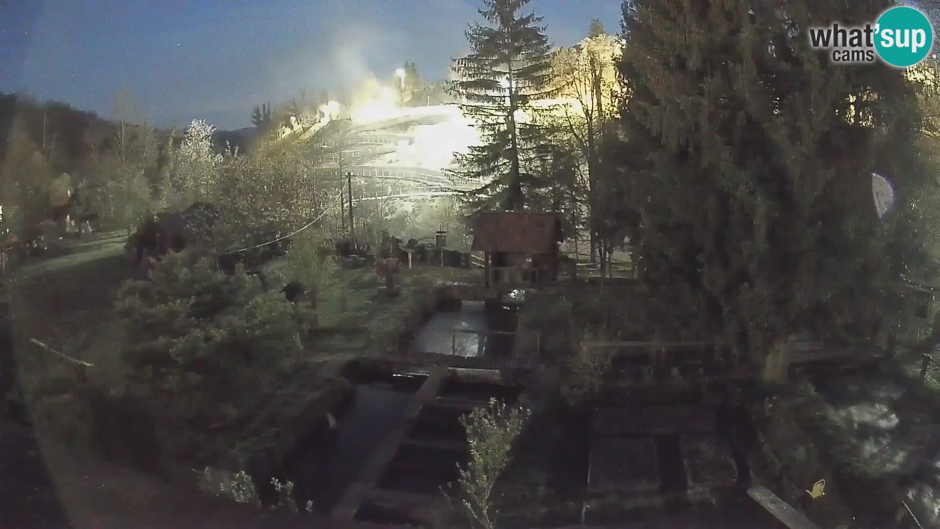 Spletna kamera v živo Rastoke – reka Slunjčica – Hrvaška