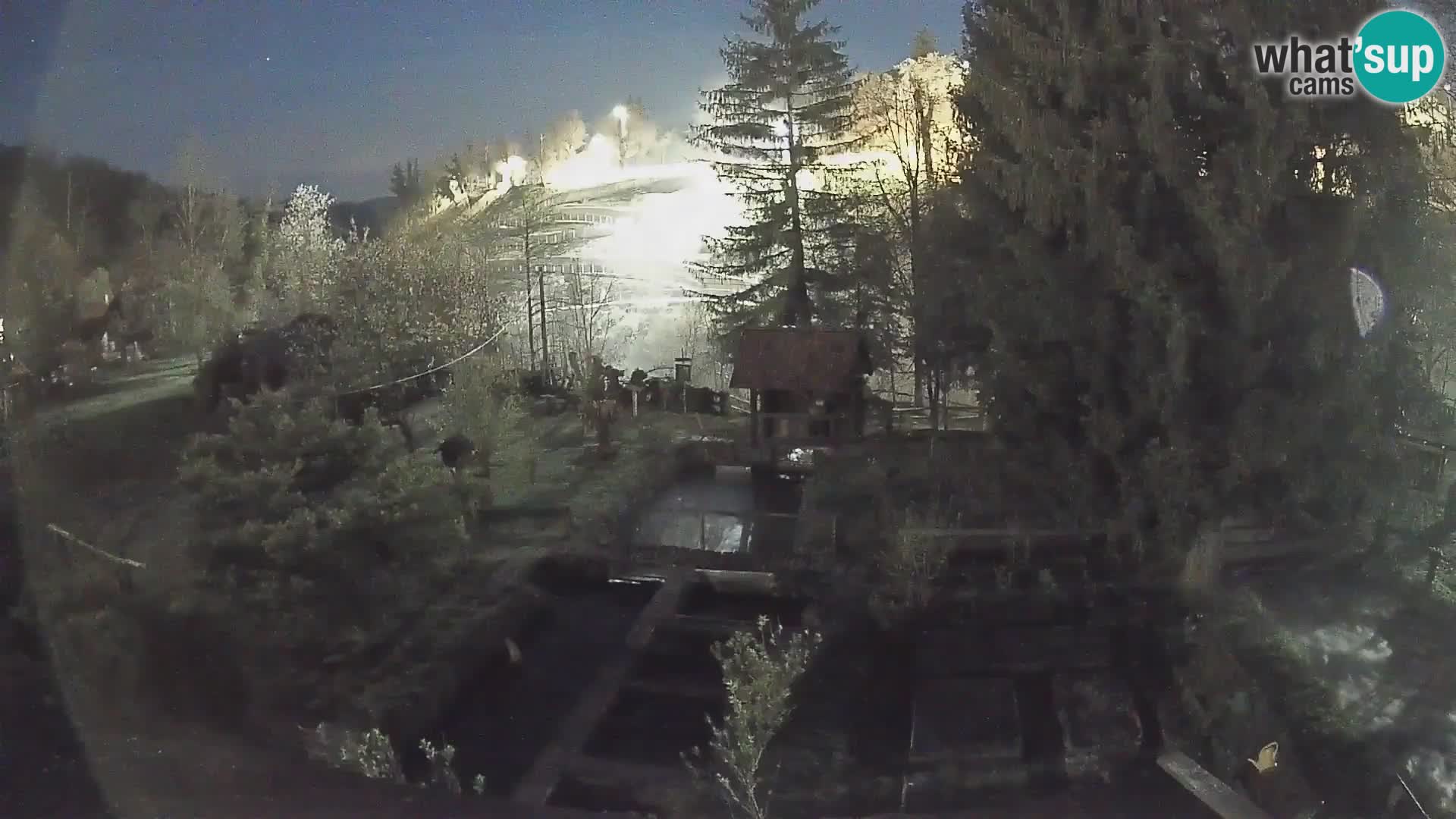 Spletna kamera v živo Rastoke – reka Slunjčica – Hrvaška