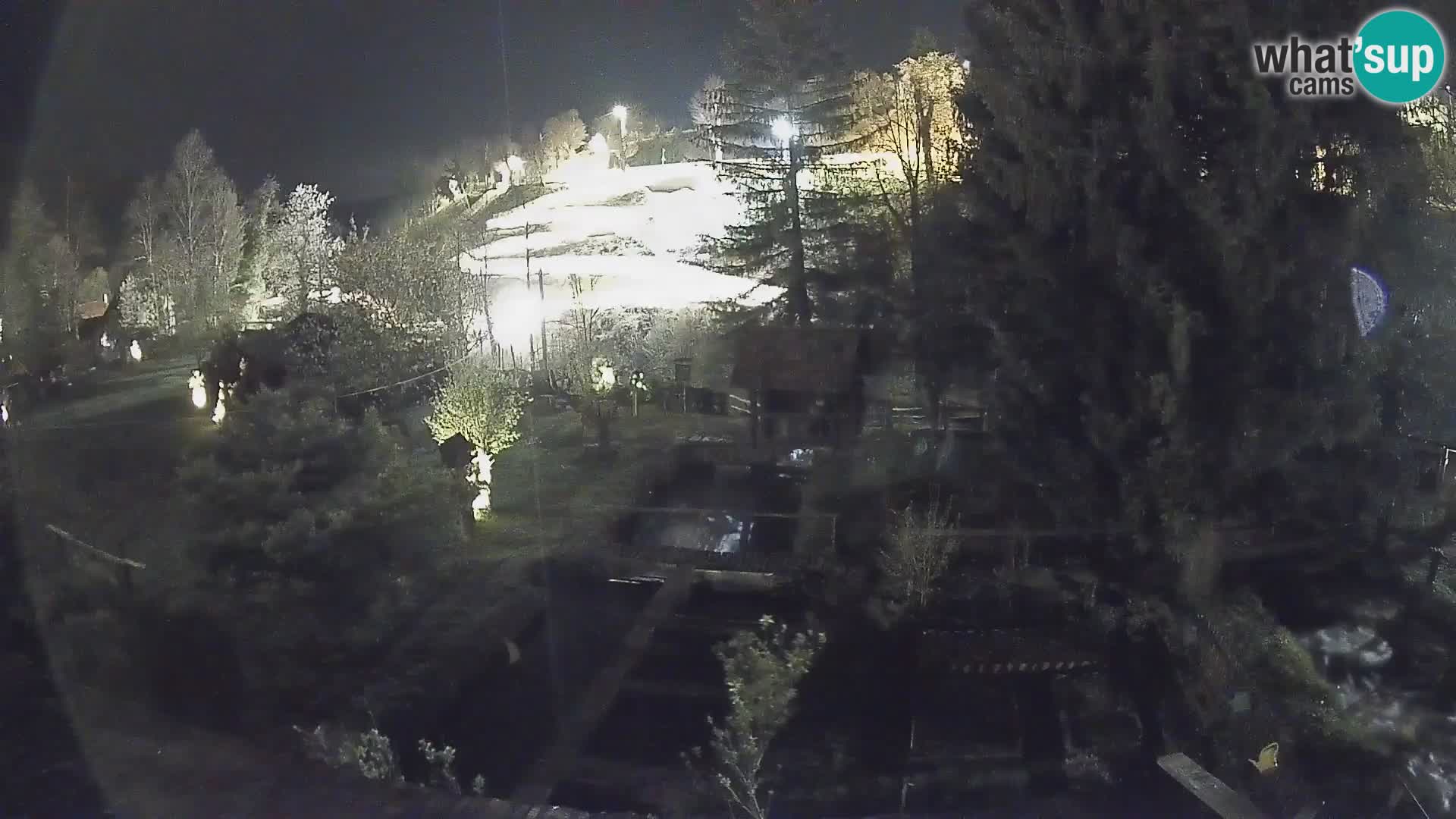 Spletna kamera v živo Rastoke – reka Slunjčica – Hrvaška