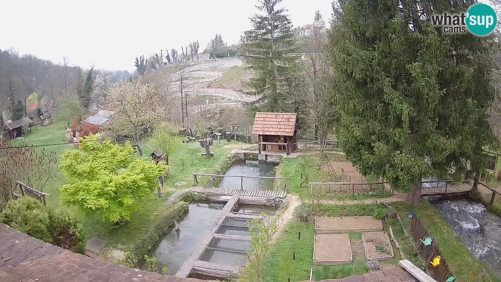 Live-Webcam Rastoke – Fluss Slunjčica – Kroatien