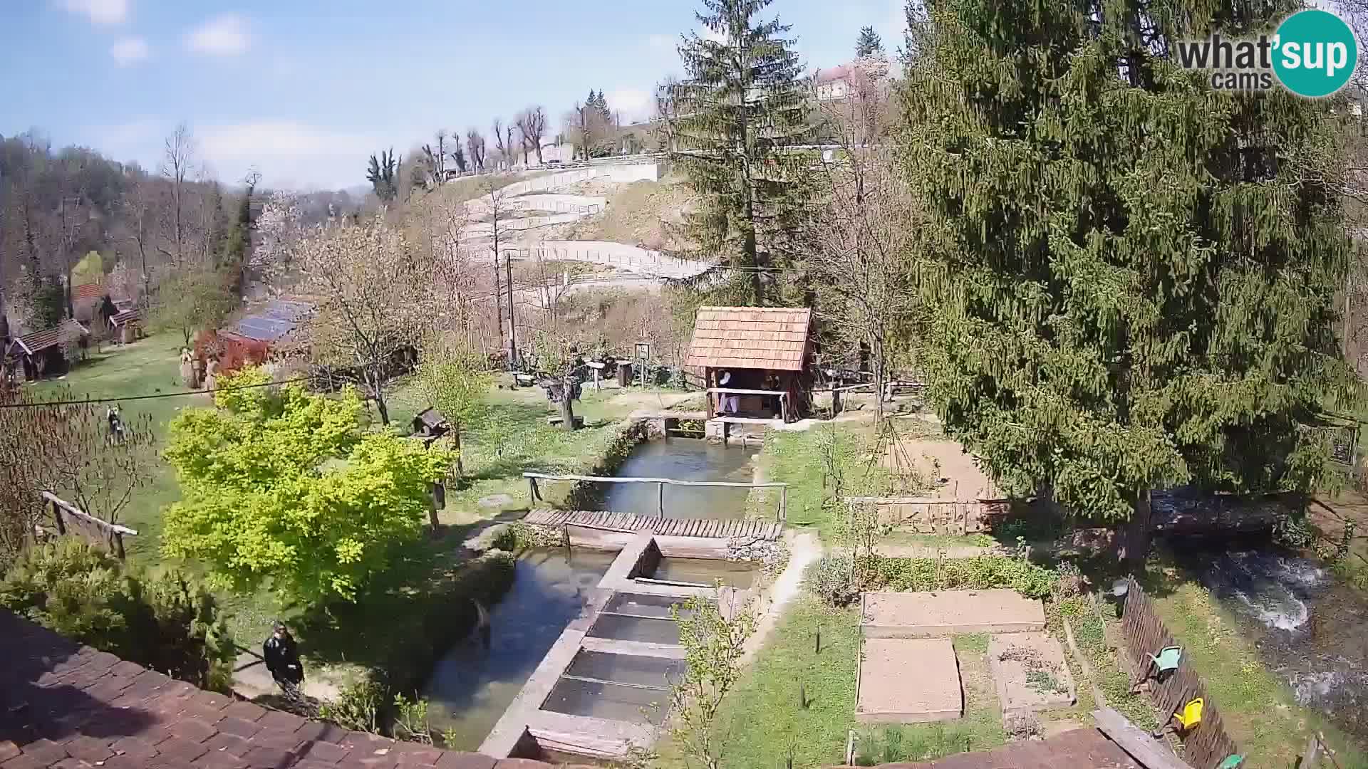 Live-Webcam Rastoke – Fluss Slunjčica – Kroatien