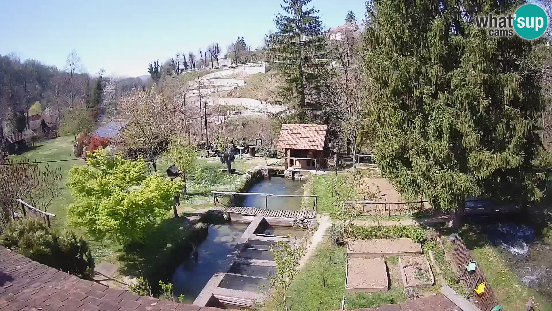 Live webcam Rastoke – fiume Slunjčica – Croazia
