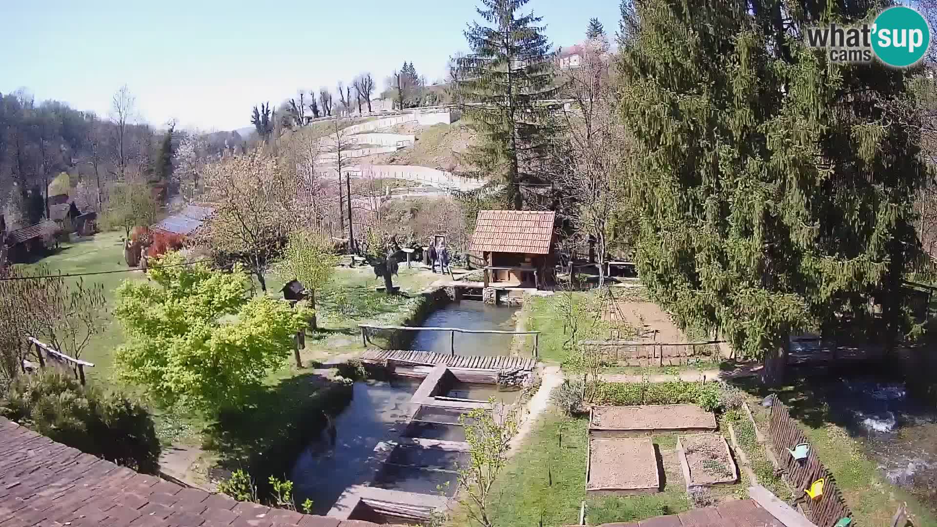 Live webcam Rastoke – fiume Slunjčica – Croazia