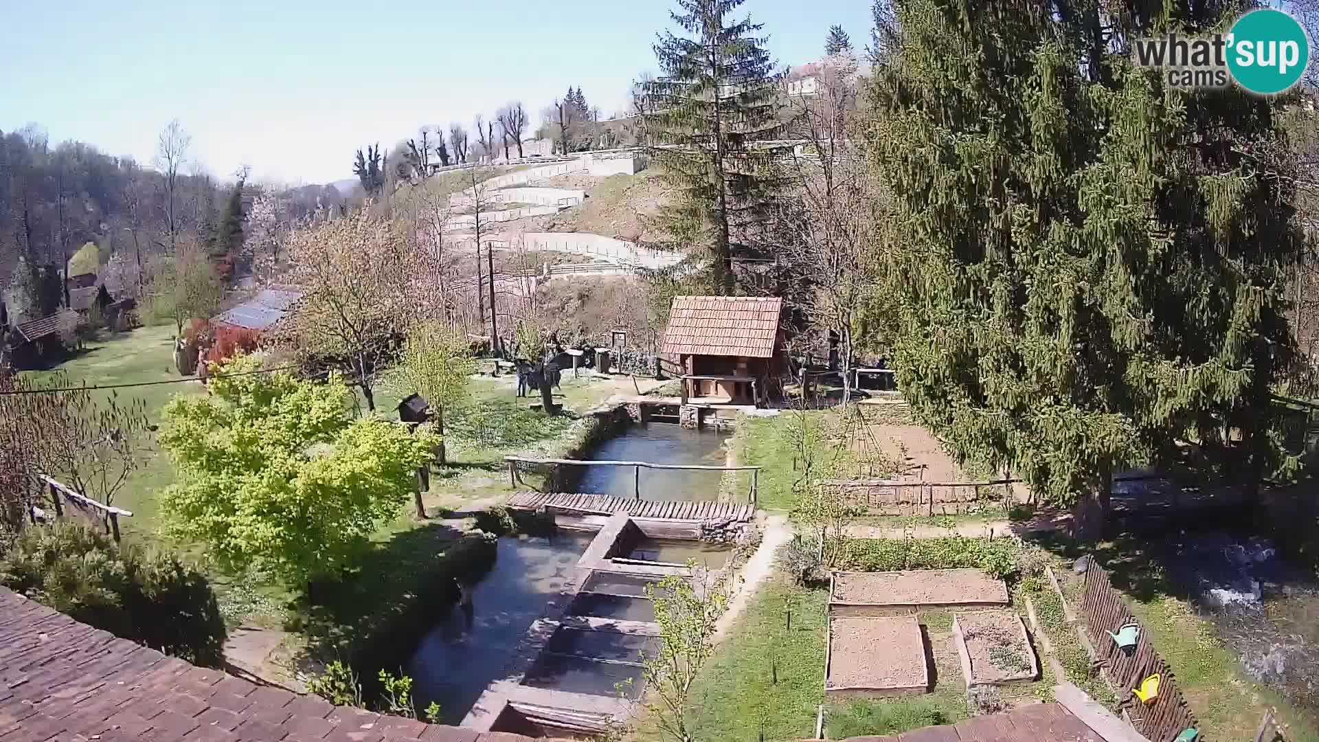 Live webcam Rastoke – fiume Slunjčica – Croazia