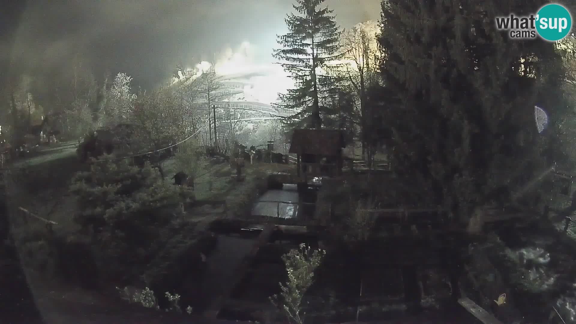 Spletna kamera v živo Rastoke – reka Slunjčica – Hrvaška