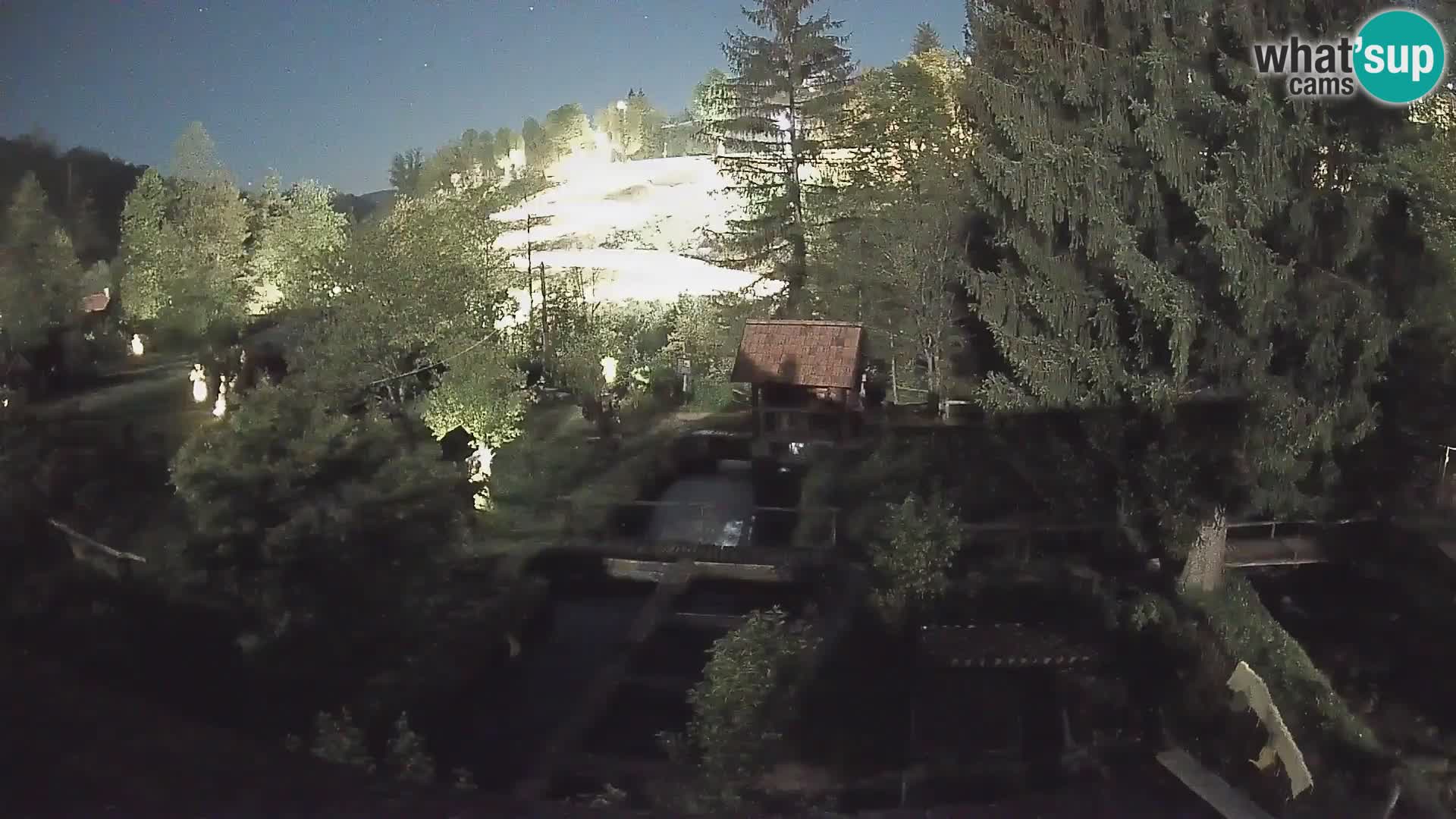 Live webcam Rastoke – fiume Slunjčica – Croazia