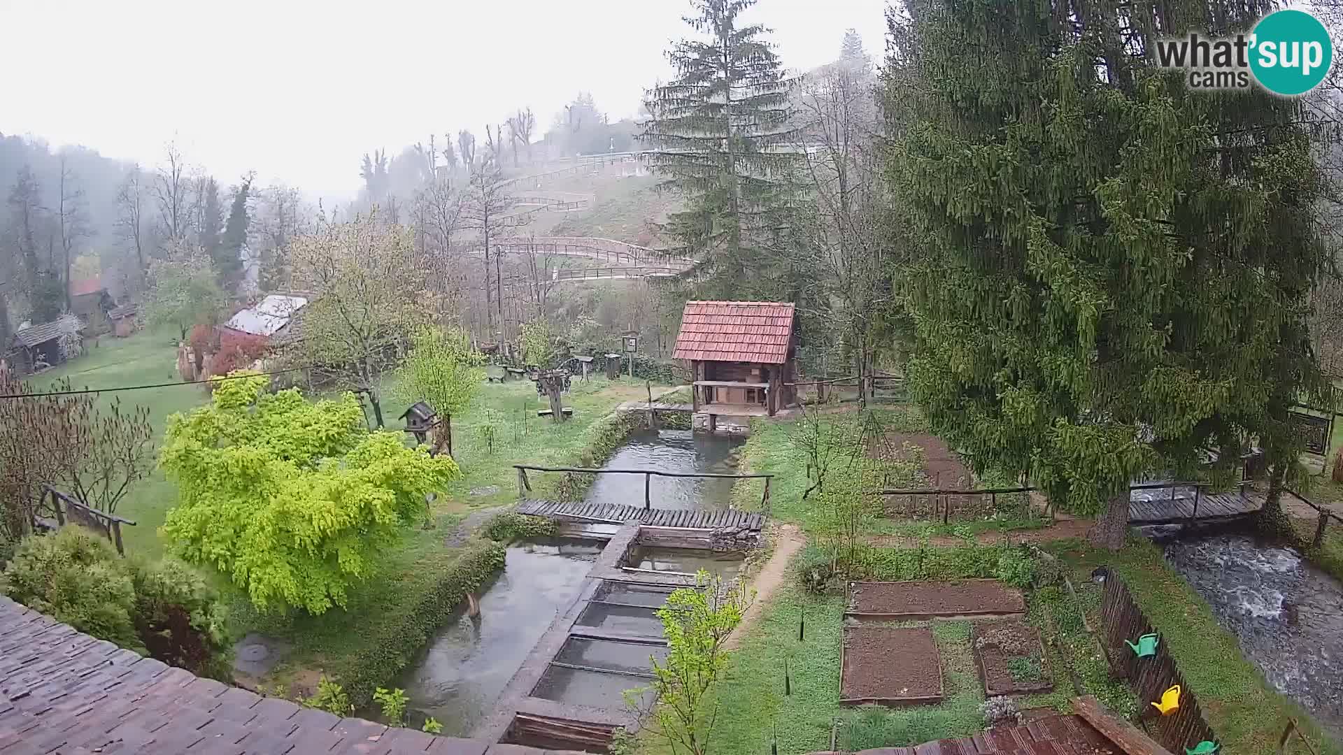Live-Webcam Rastoke – Fluss Slunjčica – Kroatien