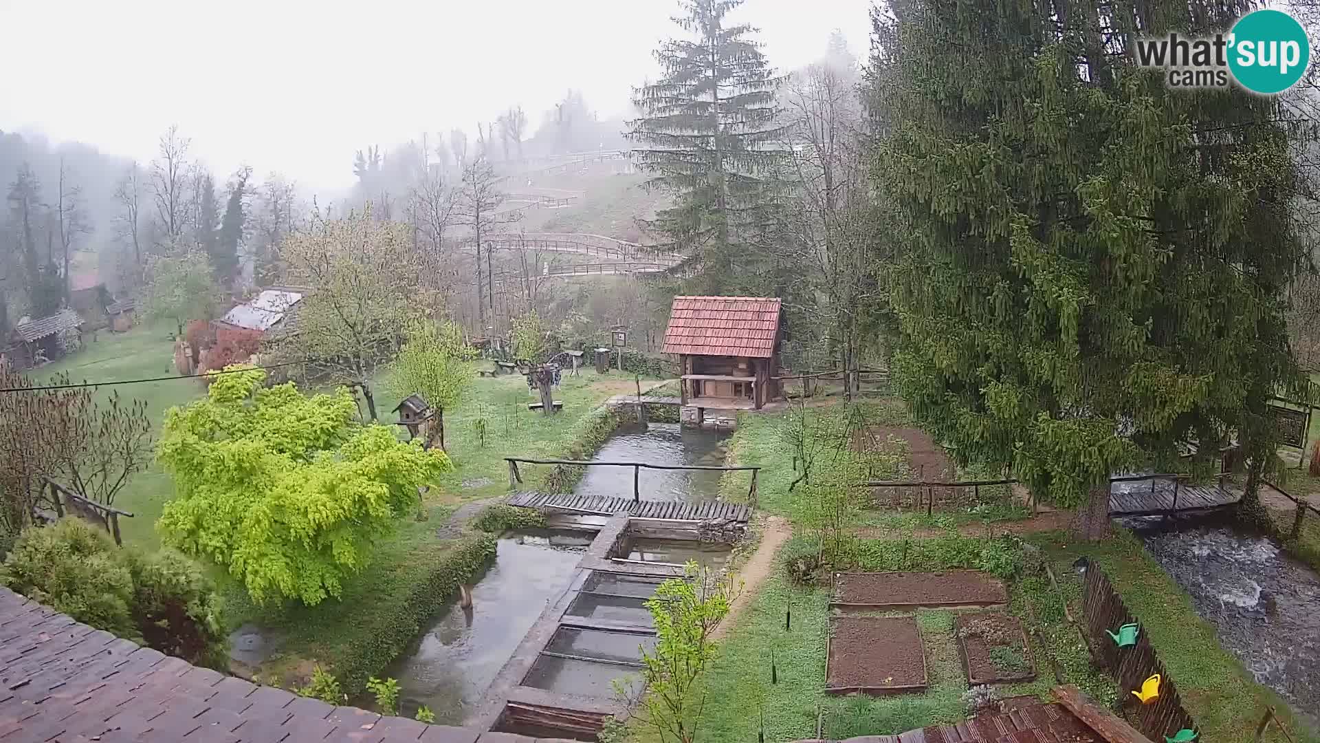 Live-Webcam Rastoke – Fluss Slunjčica – Kroatien