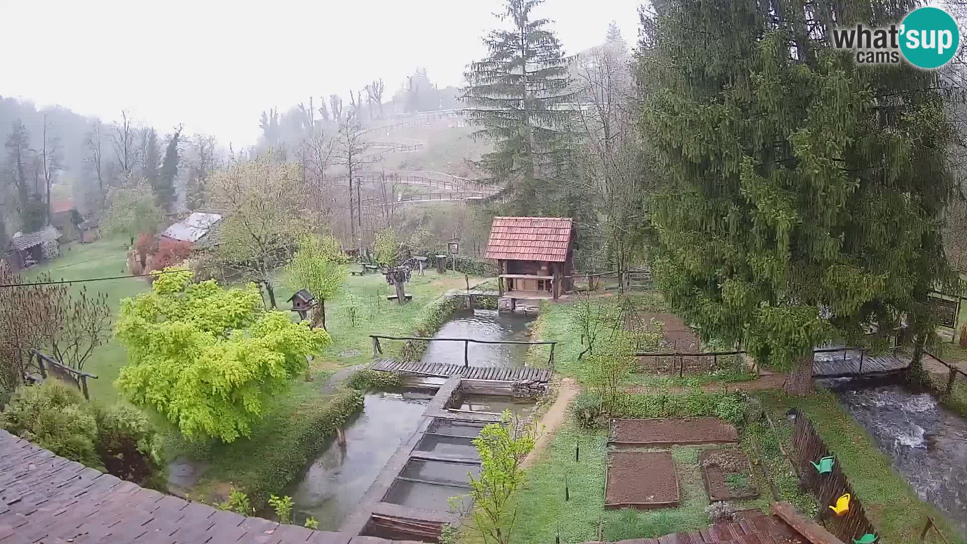 Live webcam Rastoke – fiume Slunjčica – Croazia