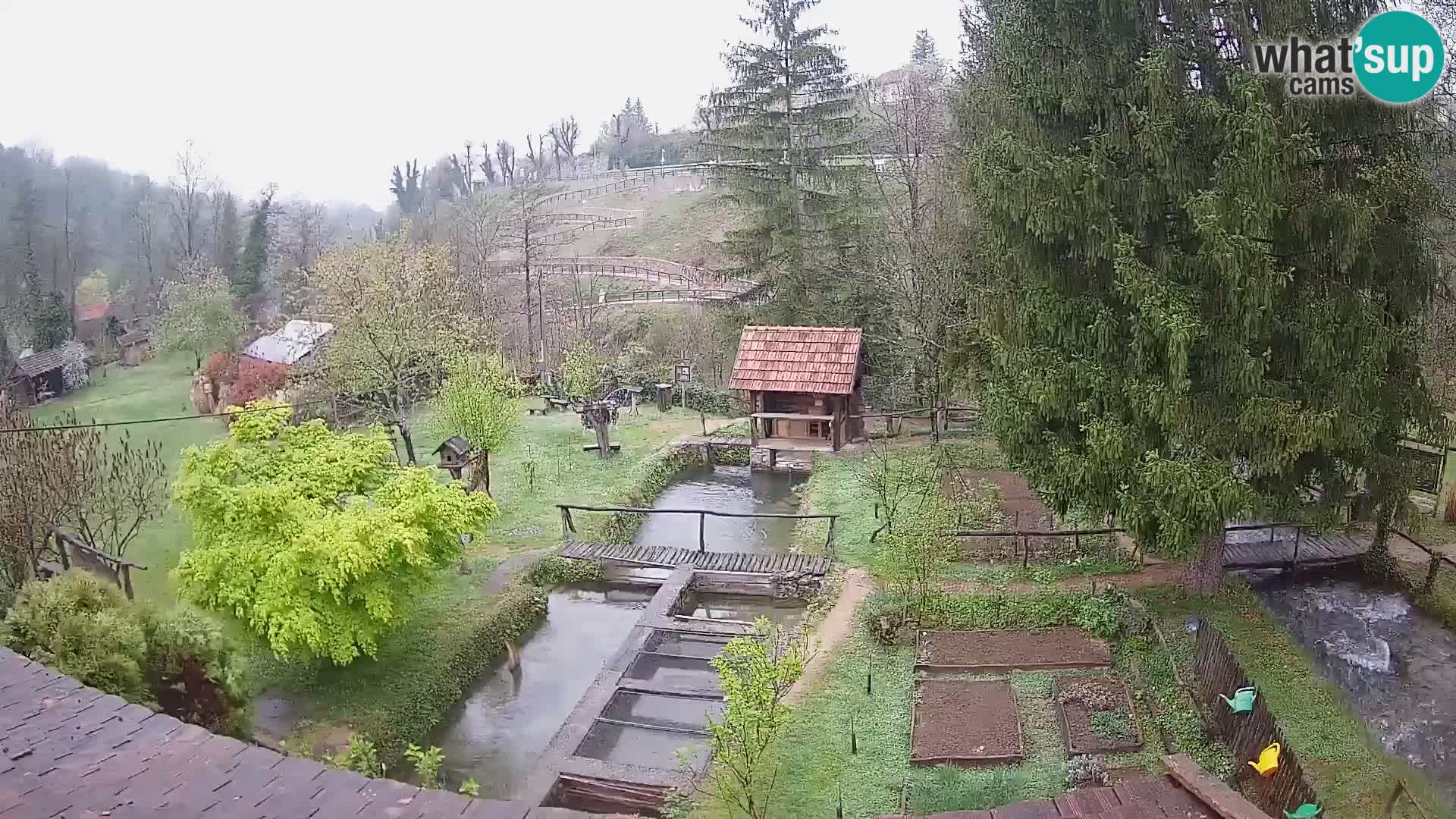 Live webcam Rastoke – fiume Slunjčica – Croazia