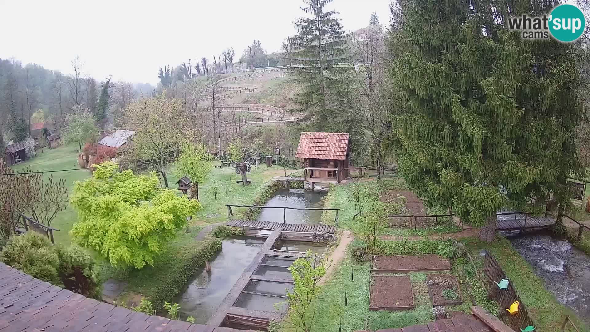 Live webcam Rastoke – fiume Slunjčica – Croazia