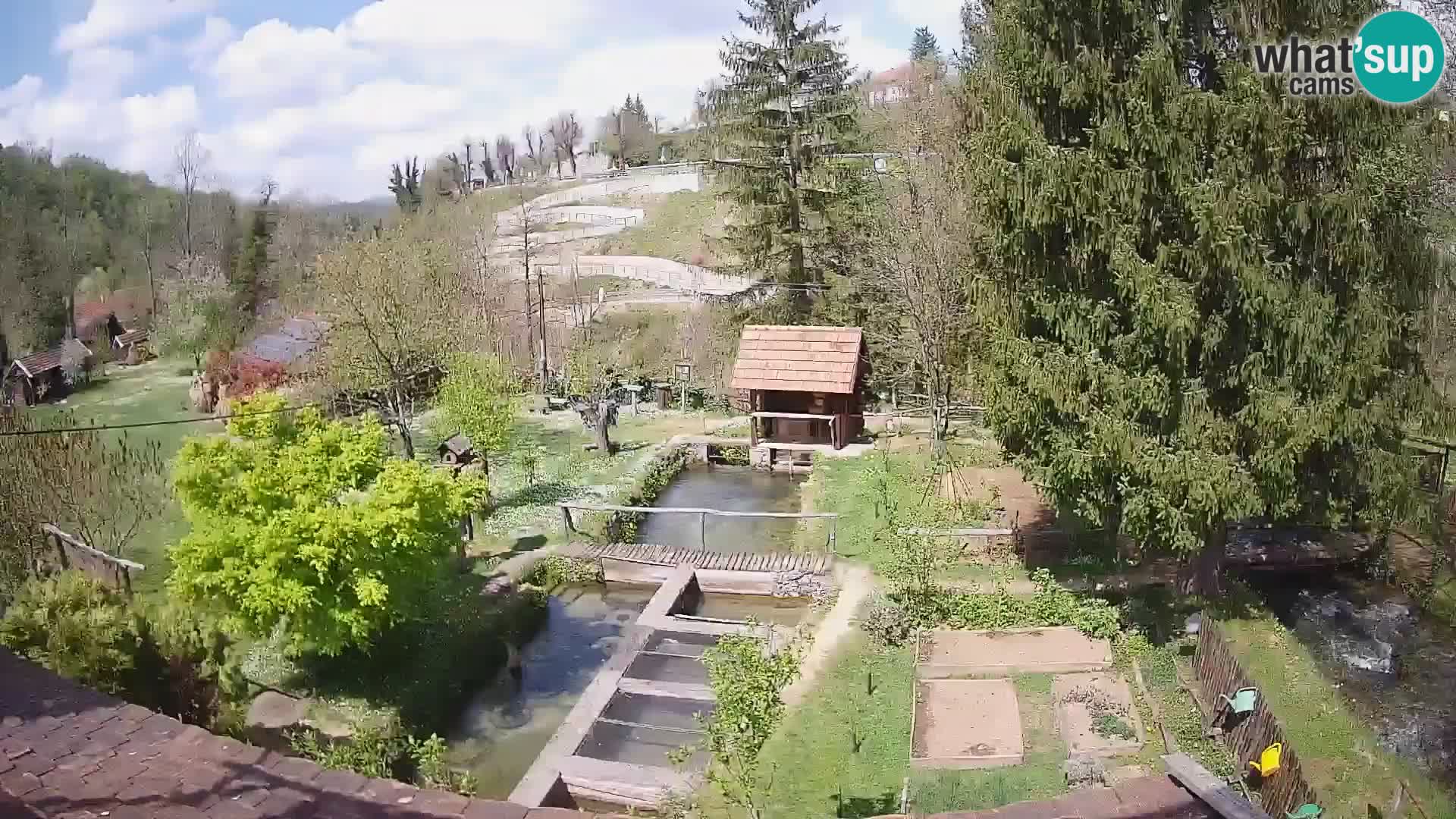 Live-Webcam Rastoke – Fluss Slunjčica – Kroatien