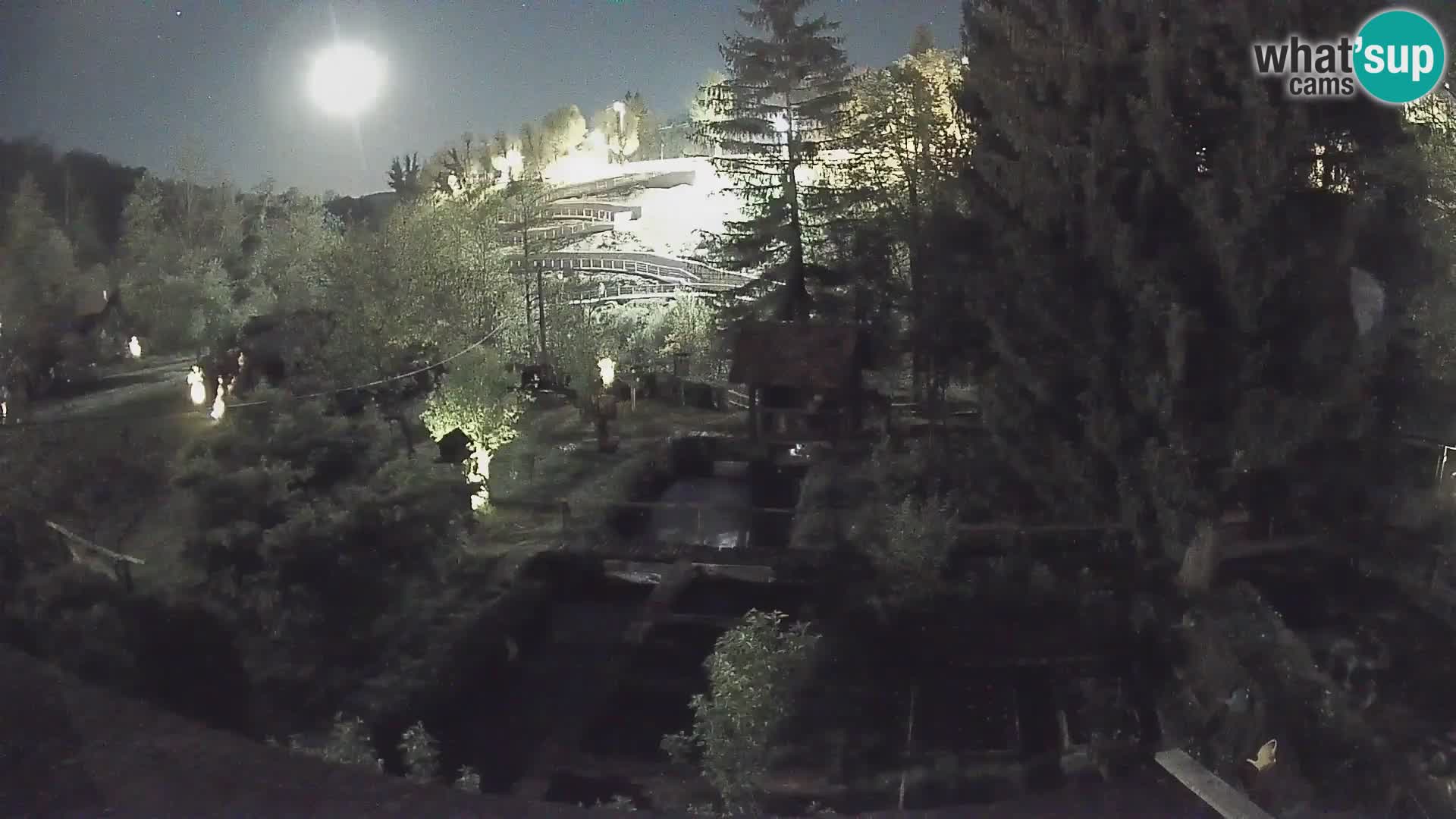 Web kamera uživo Rastoke – rijeka Slunjčica – Hrvatska